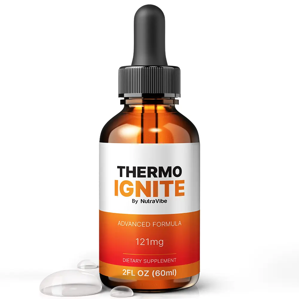 Thermo Ignite Drops - Advanced Natural Dietary Supplement with 121mg Proprietary Blend for Health & Wellness