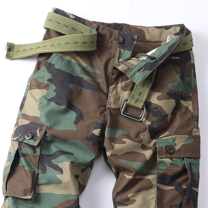 AKARMY Men's Casual Cargo Pants Military Army Camo Pants Combat Work Pants with 8 Pockets Hiking 3355-07 (No Belt) Fathersdaygift Tactical Uniform