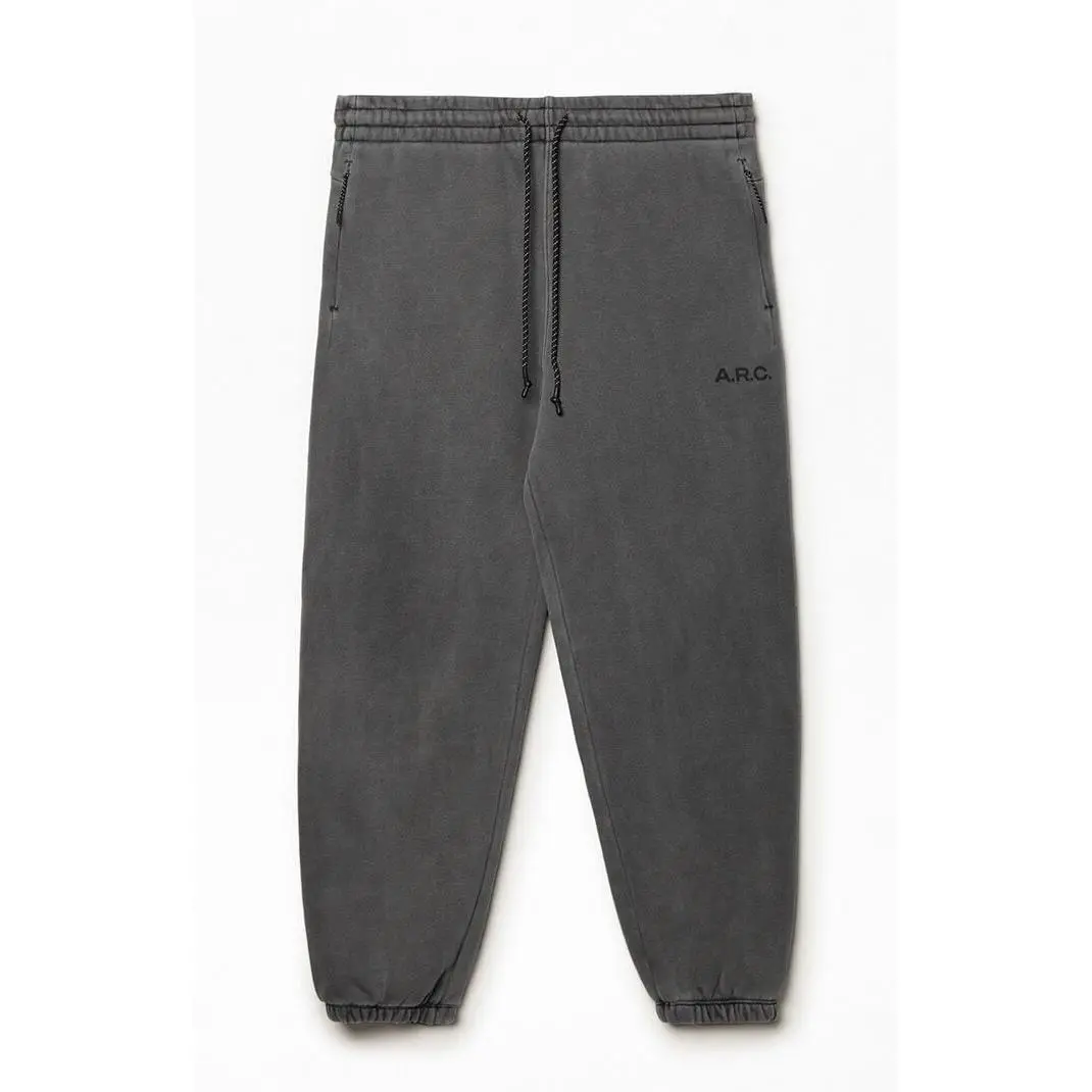 A.R.C. Men's Black Fleece Jogger Sweatpants A.R.C. Men's Black Fleece Jogger Sweatpants