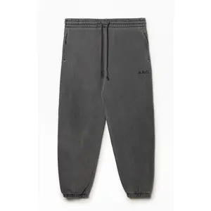 A.R.C. Men's Black Fleece Jogger Sweatpants