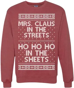 Big Nick Energy Ugly Christmas Sweater Unisex Crewneck Sweatshirt
