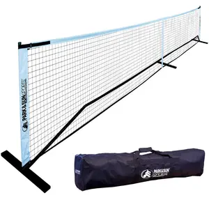 21' Adjustable Pickleball Tennis Net Combo Frame and Net