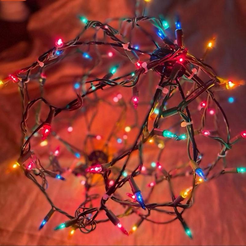 Globe and Glow Warm Incandescent 12″ Christmas Light Balls – Handmade Yard and Porch Decorations for Festive Nights