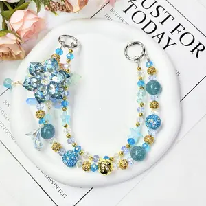 Flower Bag Accessories,Delicate Handbag Pendant Accessory for Women, Detachable Bag Charm,Pretty Holiday Gift,Ideal Birthday Gift for Girls & Women,Summervibes