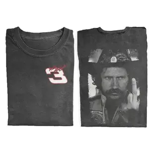 Dale Earnhardt Middle Finger Vintage Style Unisex T-shirt, Racing Middle Finger tshirt, Racing Fan SweatShirt, Nascar Tee , Car racing shirt, Lovers Racing, Unisex Sweatshirt, Vintage sweatshirt, Gift Birthday, Trending shirt, BSJ