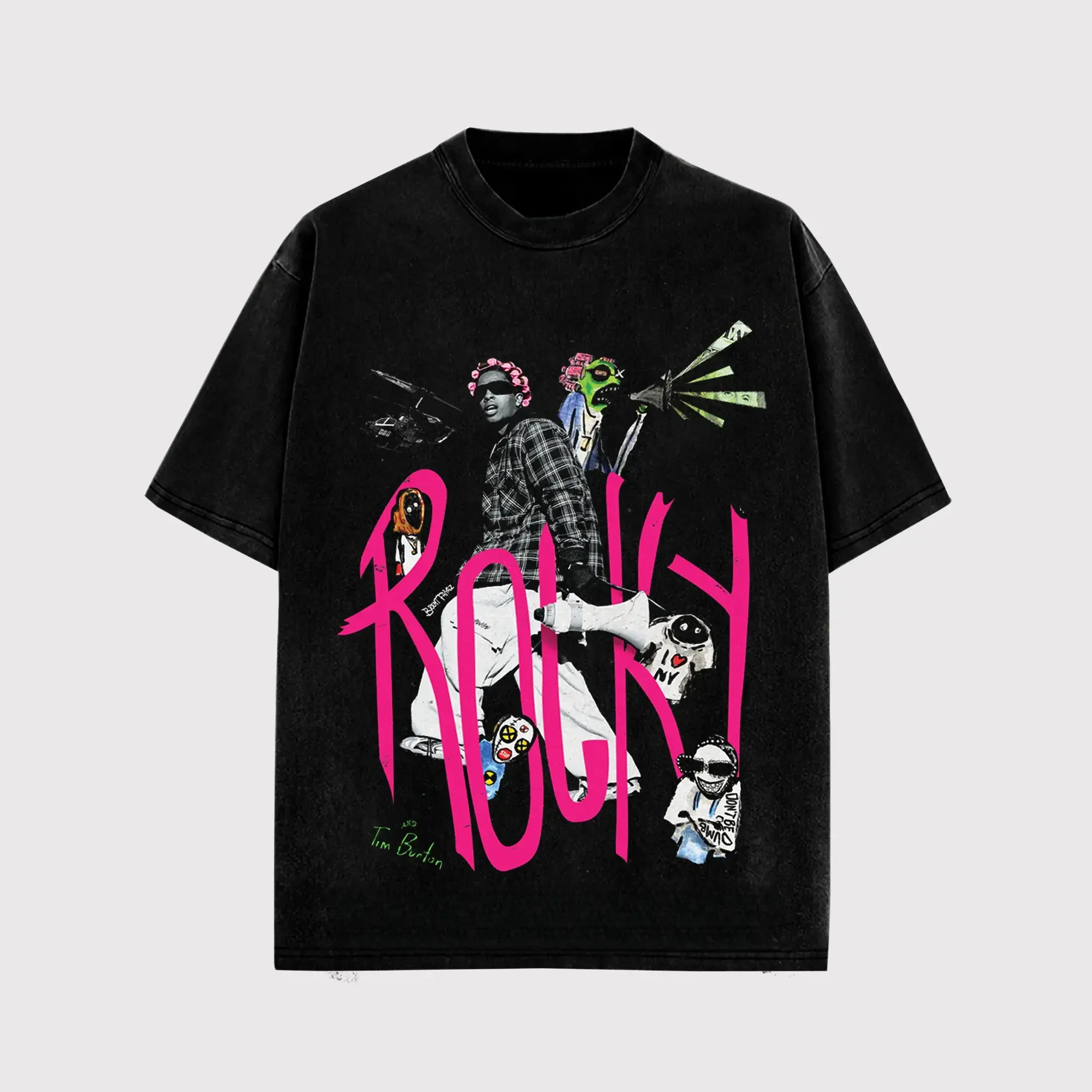 Rocky - Don't Be Dumb 2026 V2 Merch For Asap Mob Fans High-quality T-Shirt, Rakim Mayers Fan Shirt Hip-Hop Shirt, Don't Be Dumb Tour Merch, Gift For Flacko Rap Fan Graphic Tee