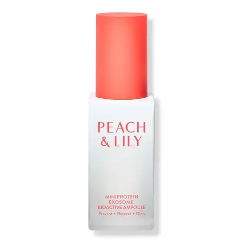 Peach & Lily MiniProtein Exosome Bioactive Ampoule, Hydrating and Firming Anti-Aging Face Serum for Fine Lines and Wrinkles, 1.01 fl oz