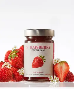 Podo Pure No Sugar Added Strawberry Preserves Non-preservative Non-sweeteners Keto Friendly Low Calorie Fruit Spread 9.9 Ounce