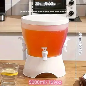 3-in-1 PARTY DRINK DISPENSER 5000ml/169oz Capacity 22cm/8.66in Height 27cm/10.62in Ideal for Parties and Gatherings