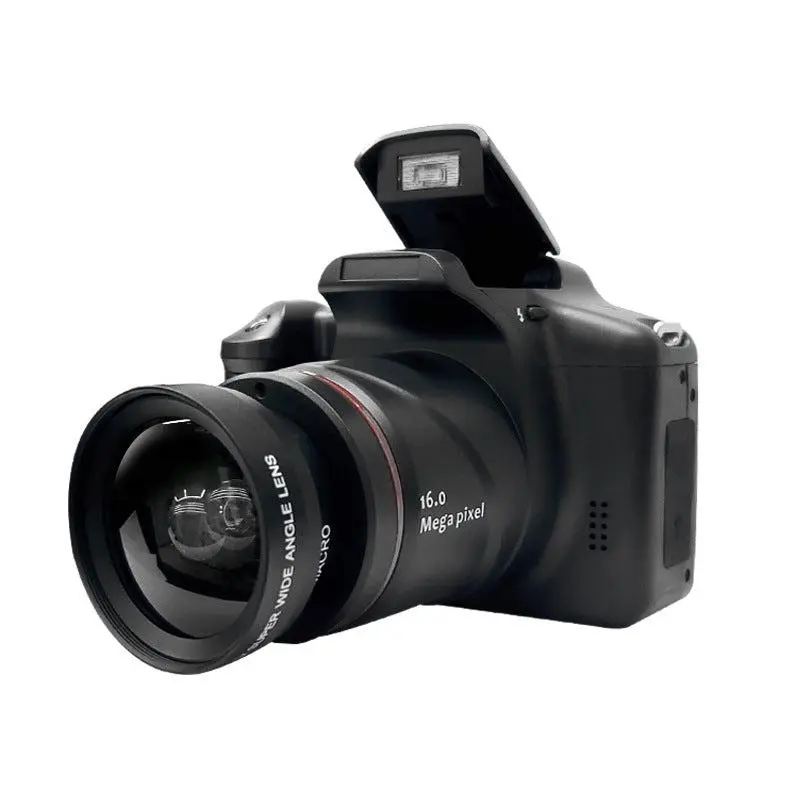 HD Telephoto Digital Camera 16.0 Mega Pixel Portable DV Recorder for Photos & Video Recording Compact Lightweight Durable for Travel Sports