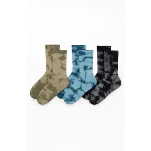 A.R.C. Men's 3 Pack Tie Dye Crew Socks