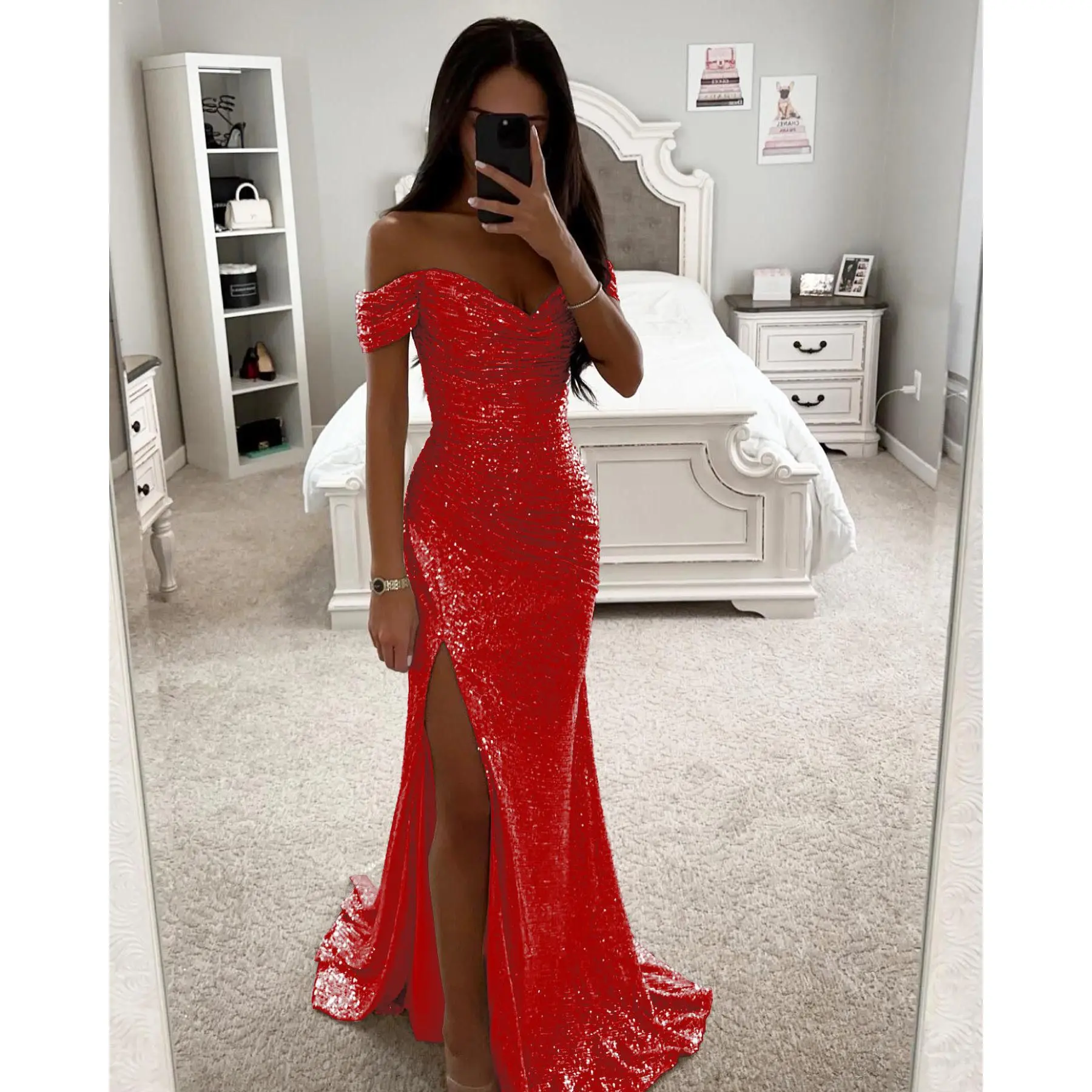 red