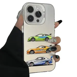 "Fast & Furious" Series Sports Car-Themed Phone Case — Compatible with iPhone 17/16/15/14/13/