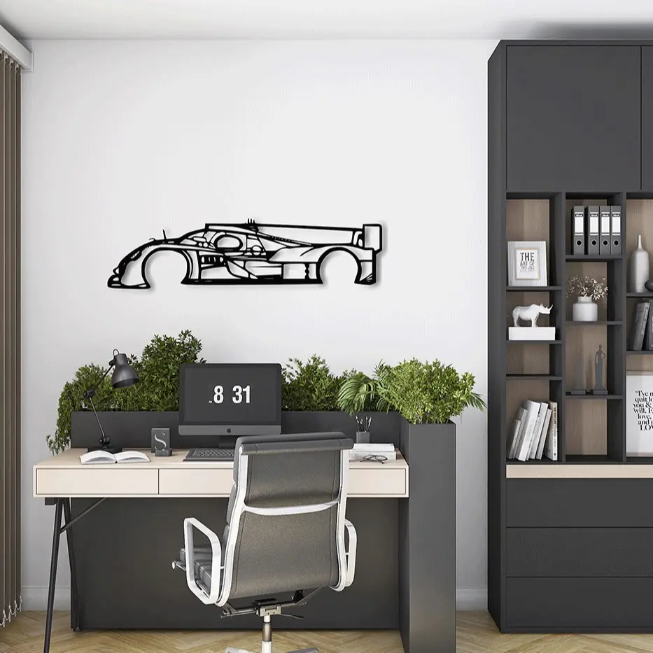 Audi R18 E-TRON 2011 Wall Art Handmade Car Decor Laser-Carved Wood Sign Personalized Garage Gift 3D Decor for Car Enthusiasts