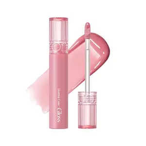 K-Beauty Glass Lip Gloss Tint – Hydrating Non-Sticky Plumping Lip Gloss | rom&nd Glasting Color Gloss Peony Ballet