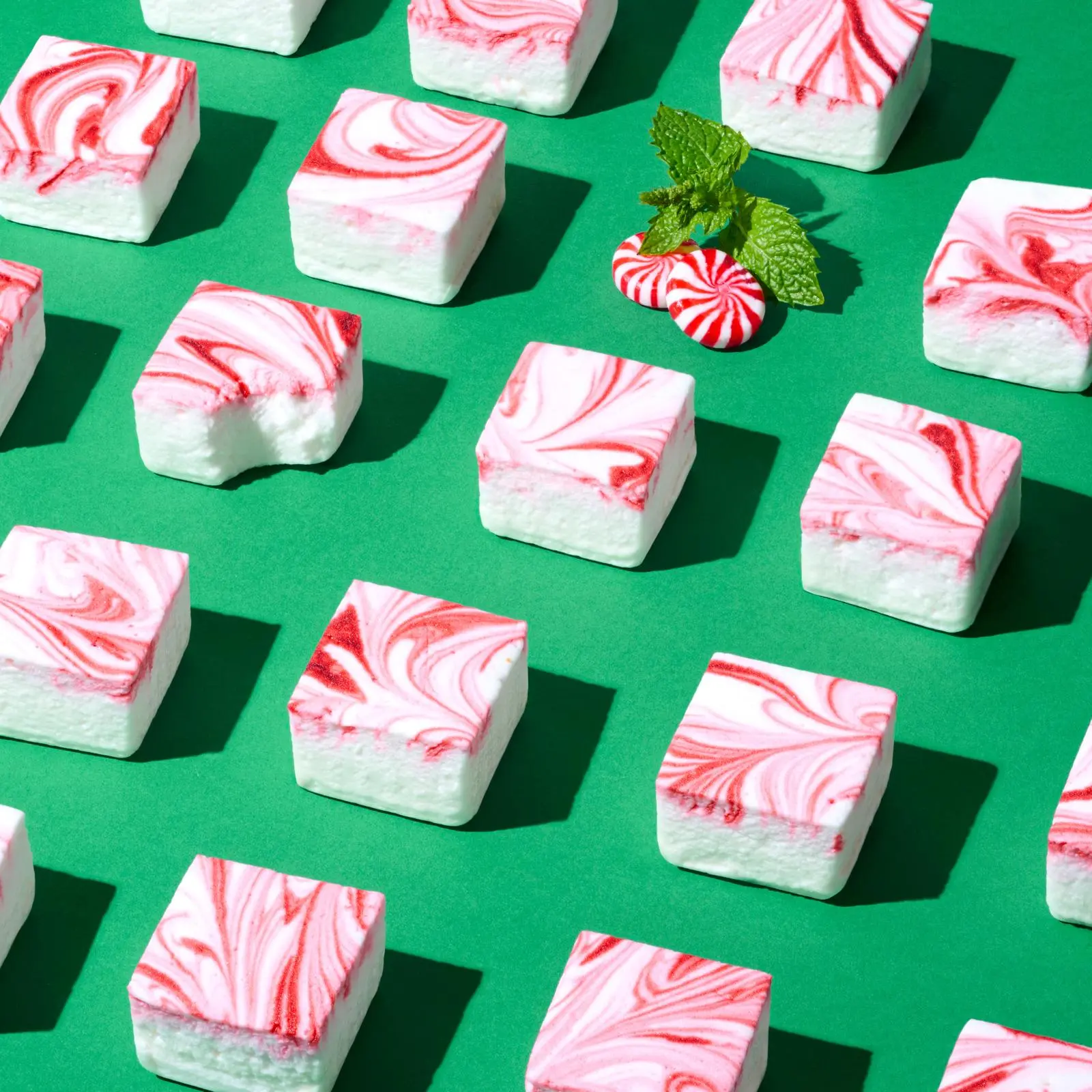 PEPPERMINT MARSHMALLOWS PEPPERMINT MARSHMALLOWS