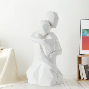 Ceramic Engraved Gift Box Set Stylish Minimalist Couple Embellished Ornament for Wedding Gift - Perfect for Special Occasions