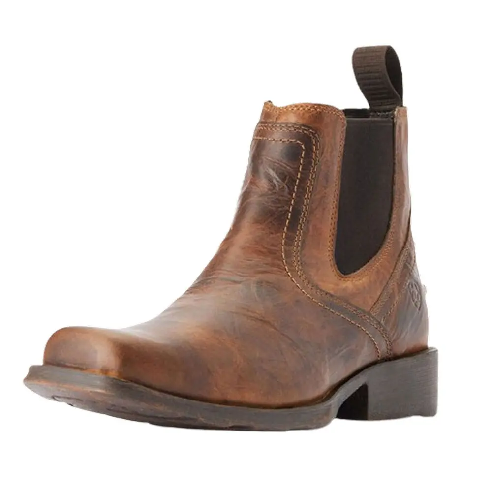 10019868 Ariat Men's Midtown Rambler Cowboy Boot - Barn Brown