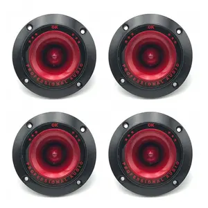 2/4Pcs 3 Inch Piezoelectric Tweeter Audio Speaker driver Treble Ceramic Piezo Loudspeaker for Hi-Fi System Car Audio Home Theater Bass Speaker