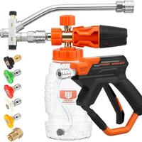 Foam Cannon & Spray Lnace with Dual Connector