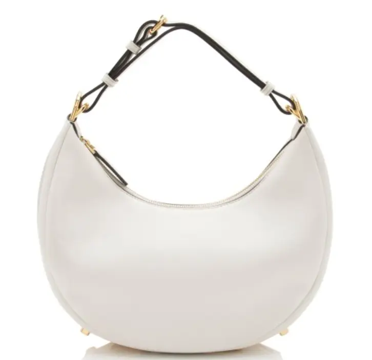 Pre-owned FENDI leather Shoulder Bags Fendigraphy Small Hobo bag 4000031389491