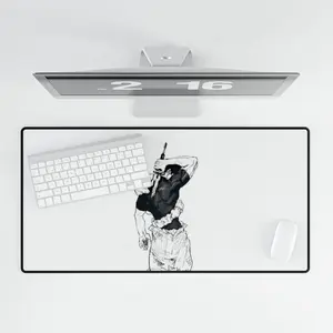 The Silent Killer,Toji Fushiguro Mousepad, Jujutsu Kaisen Anime Desk Mat, Cursed Energy Slayer, Large Extended Mouse Pad, Anime Gaming Setup