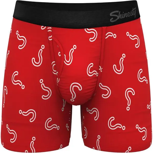 Shinesty Ball Hammock Boxer Brief - Pouch Underwear For Men with Fly