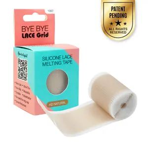 Lace Wig Grids and Knots Eraser Silicone Lace Melting Tape Bye Bye Lace Grid