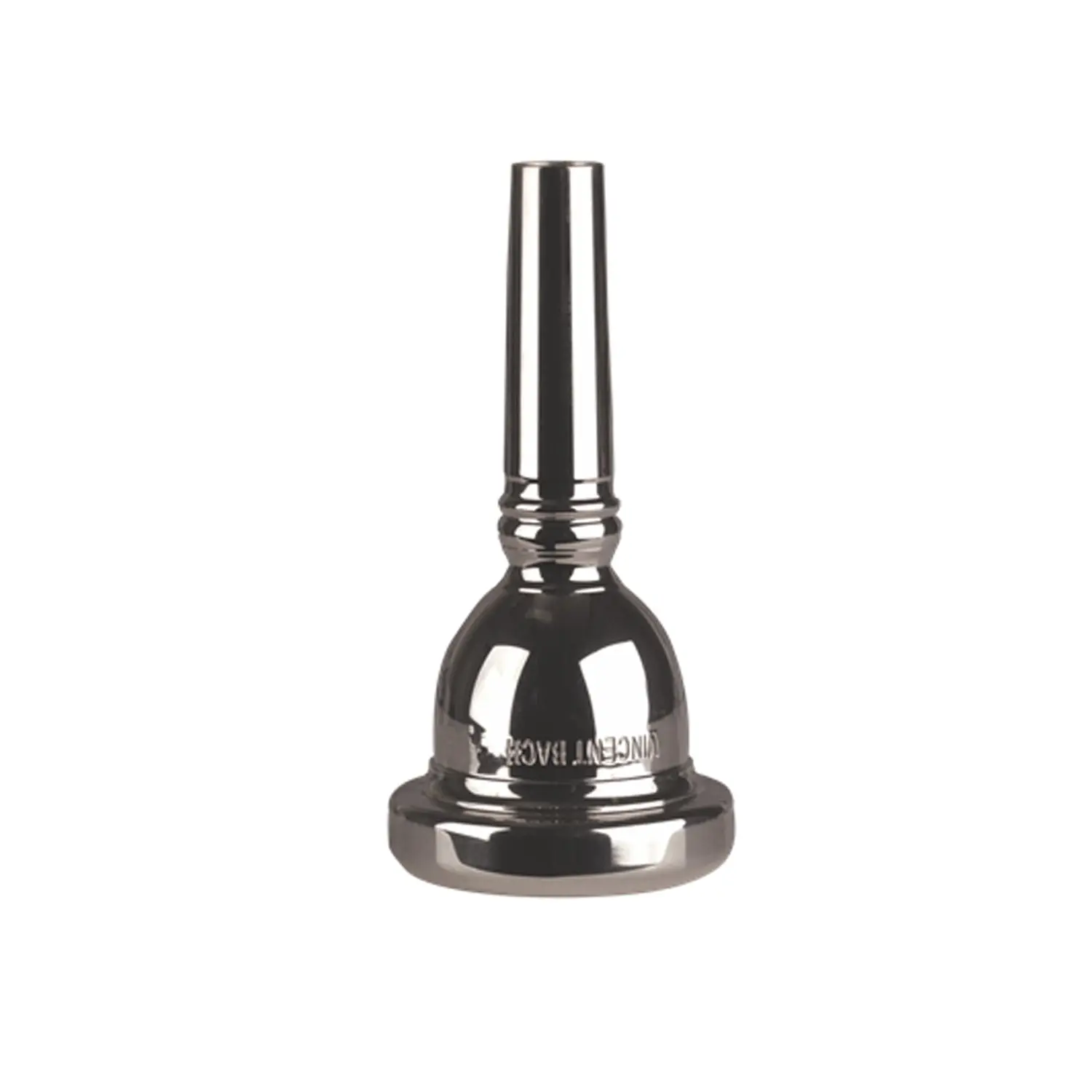 Bach Standard Trombone Mouthpiece Small Shank, Silver Plated, 22D