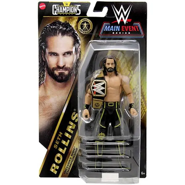 Mattel - WWE Champions [Main Event Series] Action Figure - SETH ROLLINS (6 inch)
