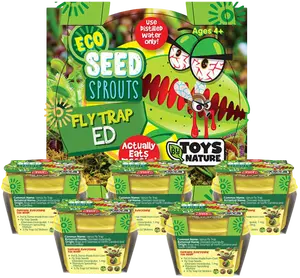 Eco Seed Sprouts Flytrap Ed - Multipack of 5