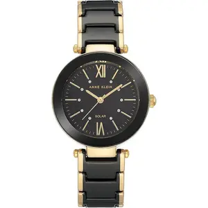 Anne Klein Sustainable Collection Multi-Material Fashion Ladies Watch AK/3844BKGB