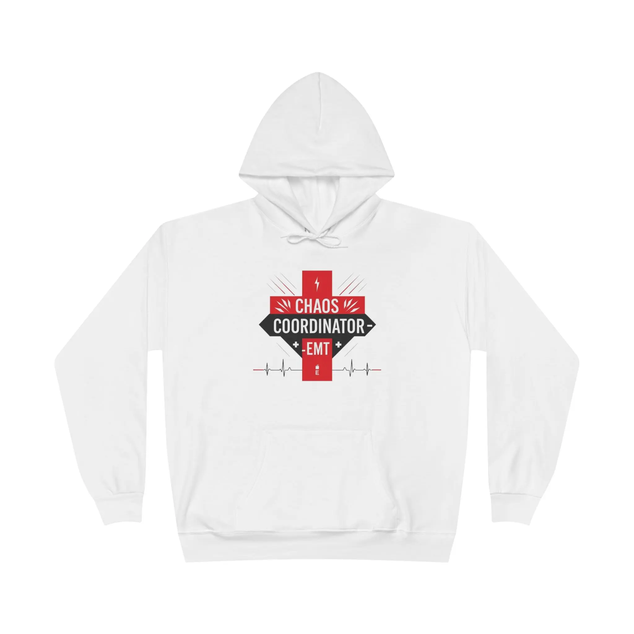 Chaos Coordinator Hoodie, Unisex Sweatshirt for EMTS, Perfect Gift for Paramedics, Medical Professionals, Funny EMT Apparel, Eco-Friendly