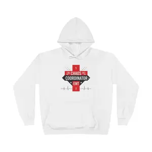 Chaos Coordinator Hoodie, Unisex Sweatshirt for EMTS, Perfect Gift for Paramedics, Medical Professionals, Funny EMT Apparel, Eco-Friendly