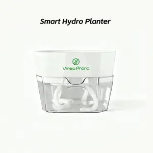 Smart Self-Watering Hydro Planter for Easy Plant Care - Hydroponic Design & Self-Watering System for Indoor & Outdoor Use Planting