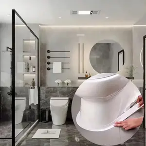 Waterproof Effective Sealing Tape 3.2m Self-Adhesive, Easily Apply, Ideal for Bathroom Kitchen Sink Toilet Bathtub Edges, Easy Application and Durable