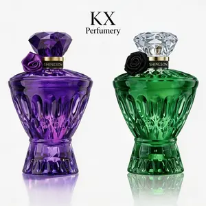 Emerald & Twilight Amethyst Perfume – Viral Scent Sensation! Fresh floral & bergamot-tuberose notes in luxury gem bottles. 75ml, limited stock!  #TikTokBeauty #Perfume