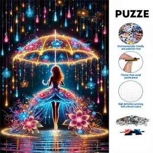 Large Paper Puzzle DIY Kit, Durable Seamless Design, Perfect Gift for Birthdays & Holidays, Ideal for Home Decor & Interactive Games