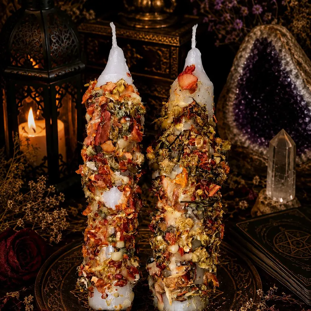 Road Operator Taper Candles Set Of 2
