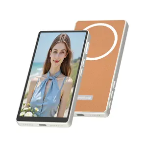 Newmowa Touchscreen Phone Vlog Selfie Monitor Screen, Magnetic Wireless Large Size Back Camera Selfie Monitor with Focus Adjustment ONLY for iPhone, Support 4K 30fps Wireless Recording for iPhone 15/16/17 #SummerVibes