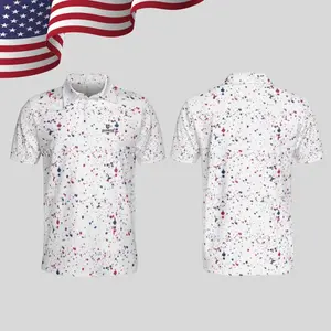 Slim Fit Men’s Golf Polo Shirt for Hot Weather Moisture Wicking UV Resistant Breathable Athletic Golf Top #GolfPolo #MensPolo #BreathableShirt #SportWear #GolfShirt