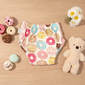 Reusable Cloth Diaper Pants, Breathable Nighttime Leak-Proof, Baby Gift, Holiday Present, Cotton Training Pants, Toilet Training