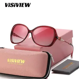 VISIVIEW Unisex Versatile Unique Full Frame Sunglasses Polarized Butterfly Frame Sunglasses UV400