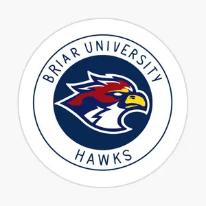 Briar University Hawks logo Sticker