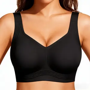 Women Jelly Bras Wirefree Full Coverage No Underwire.Full Coverage Seamless Side Support Lounge Bra.No Show Underwear Workout Sports Basic SizeFreedom Bra.eartfelt Bra Gifts She'll Adore - For Girlfriends & Wives#summervibes