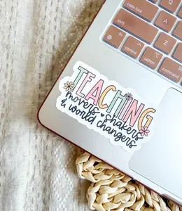 Teaching Sticker - Teacher Sticker - Teacher - Teacher Appreciation Gift - Teacher Nostalgia - Lesson Planner Decal - Teacher Gift