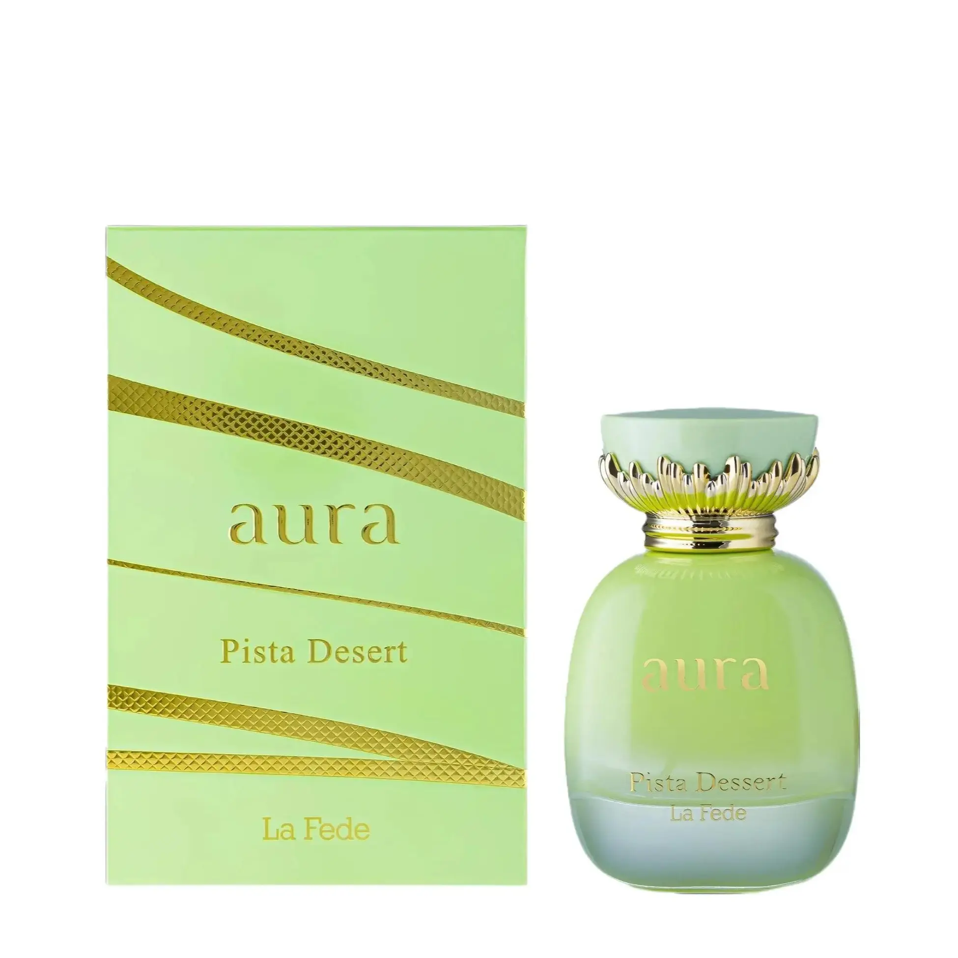 Khadlaj La Fede Aura Pista Dessert for Women Eau de Parfum Spray,  3.4 Ounce