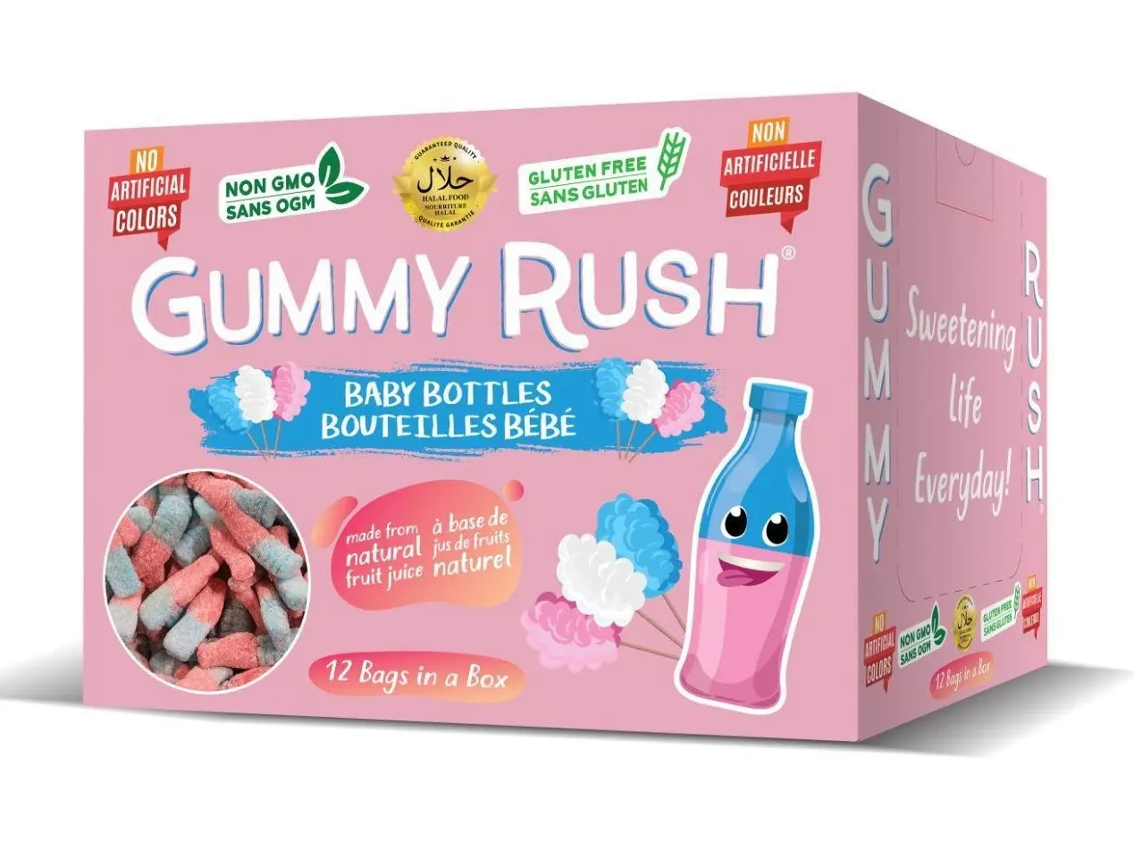 GUMMY RUSH BABY BOTTLES