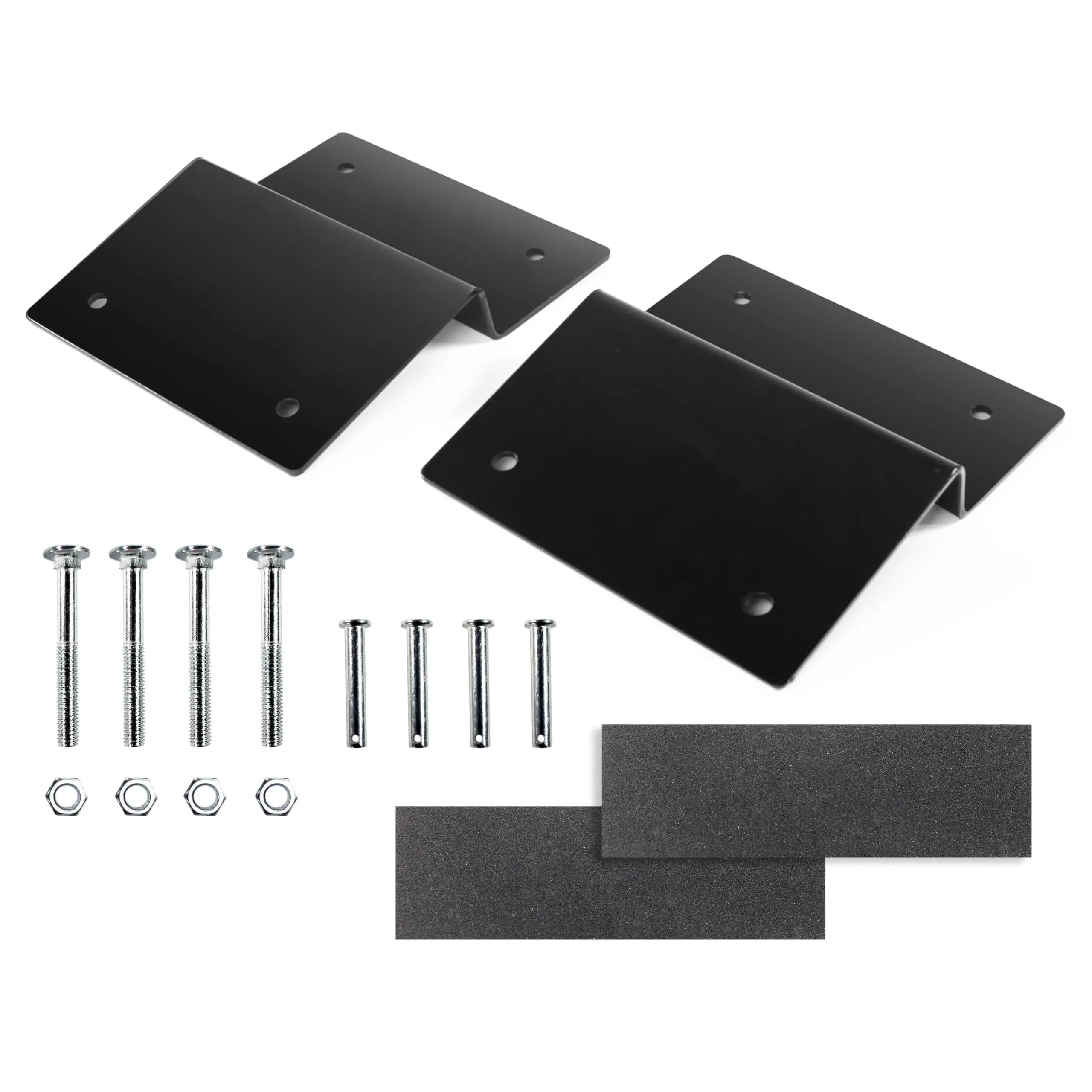 50872 Steel Ramp Top Kit - Quickly Create Your Own Ramps With 2"x8" Planks To Safely Load Atv And Lawn Equipment On Off Vehicle