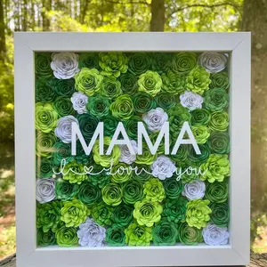 Mother’s Day Shadow Box, Mother’s Day Gift Flower